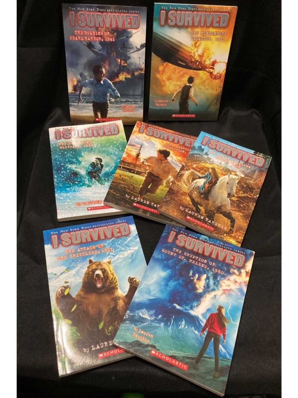 NEW I Survived Scholastic Book Lot –7 Books – Grade 4
